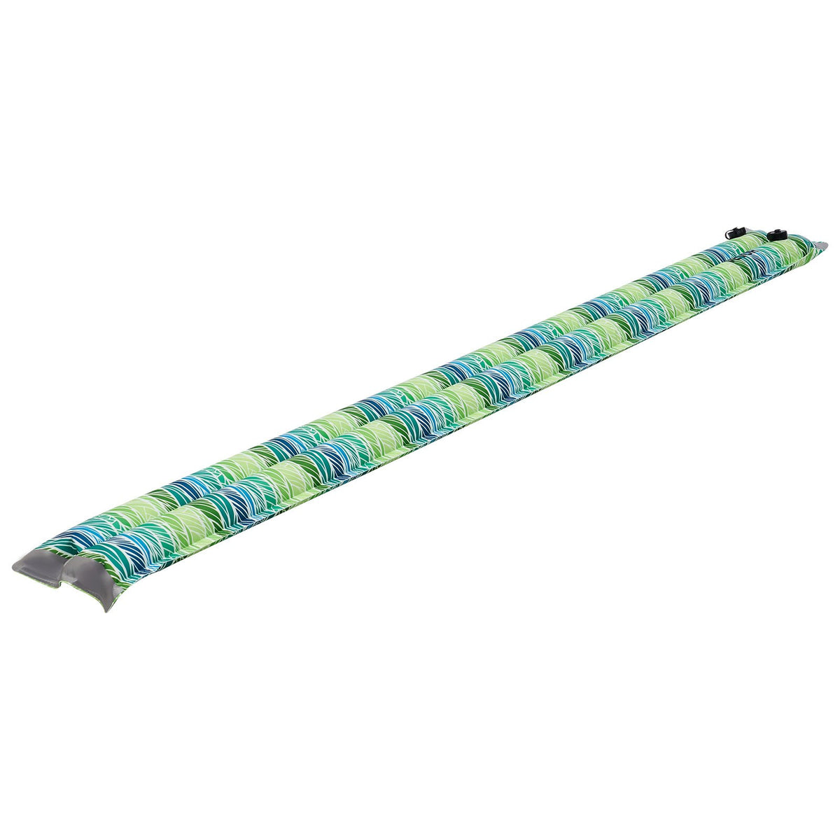 Pool Cover Water Bags, 5 Packs 2400mm, Double Chamber Pool Cover Water Tubes with Reflective Strips, 0.3mm Thick PVC Bags Weights with Leakproof Screw Cap, for Winter Swimming-Pool Covers