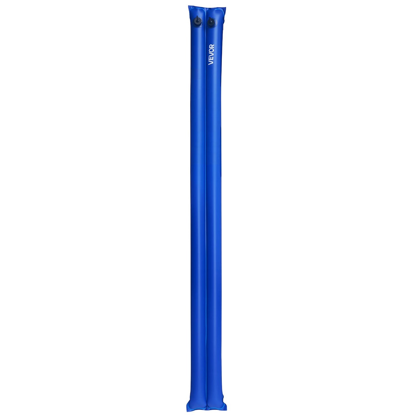 Pool Cover Water Bags, 6 Packs 2380 mm Double Chamber Pool Cover Water Tubes, 0.4mm Thick PVC Bags Weights with Leakproof Screw Cap, for Inground Swimming-Pool Covers Winter Closing, Blue
