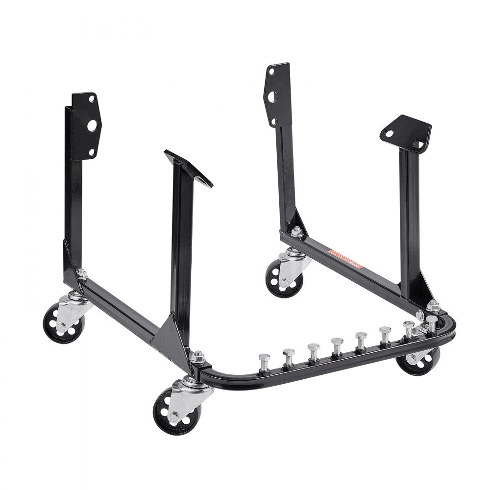Engine Stand 340 KG Motor Hoist Dolly with 4 Casters Heavy-Duty Steel