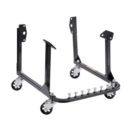 Engine Stand 340 KG Motor Hoist Dolly with 4 Casters Heavy-Duty Steel