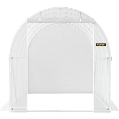 VEVOR Walk-in Tunnel Greenhouse Galvanized Frame & Waterproof Cover 15x6.5x7 ft