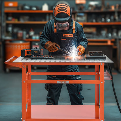 Welding Table 40"x24" Welding Workbench with 800LBS Static Weight Capacity