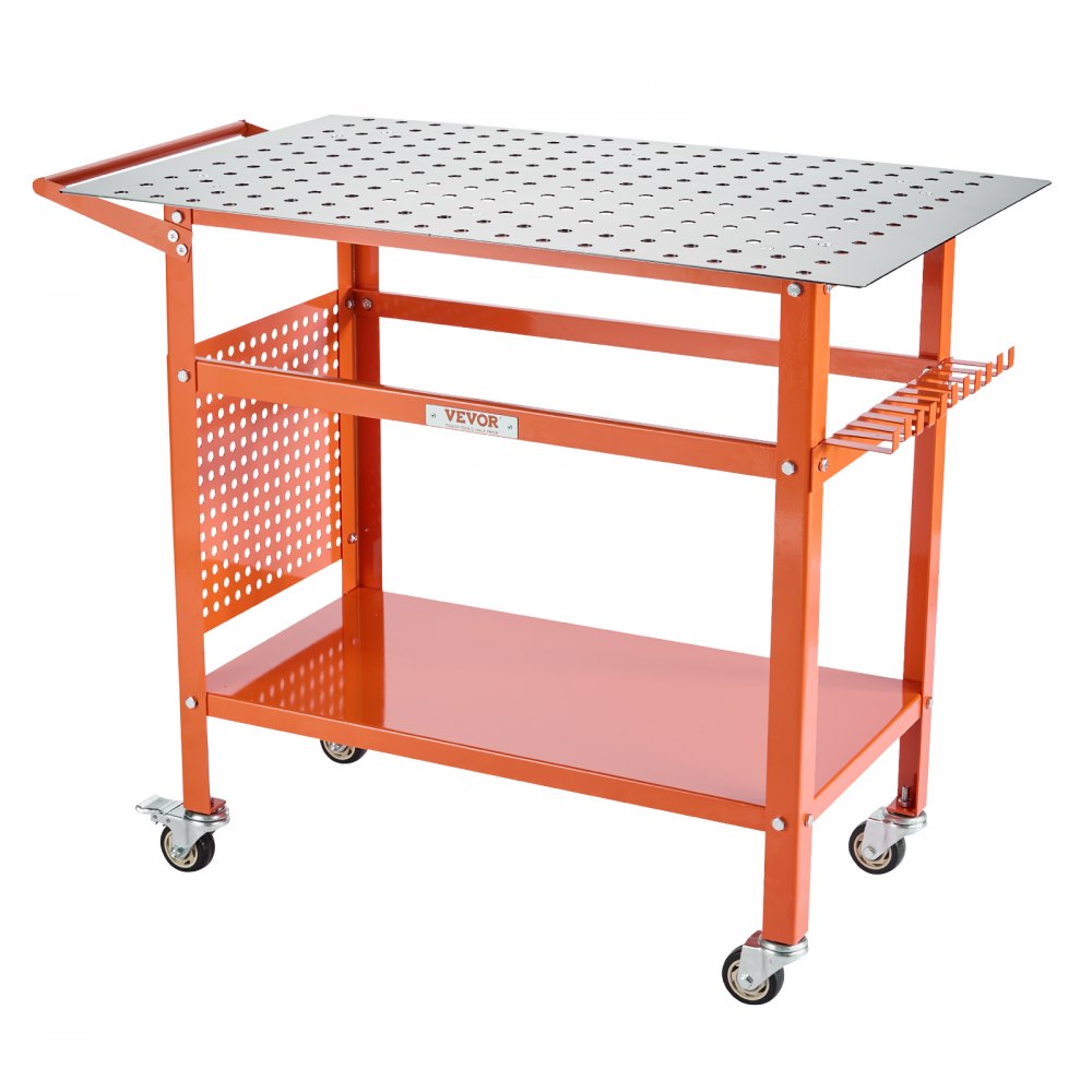 Welding Table 40"x24" Welding Workbench with 800LBS Static Weight Capacity