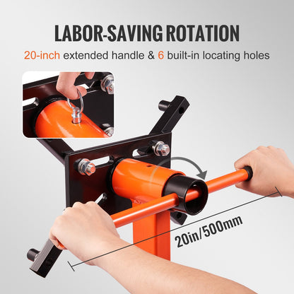 Heavy-Duty Engine Stand with 340 kg Capacity and 360° Adjustable Mounting Head