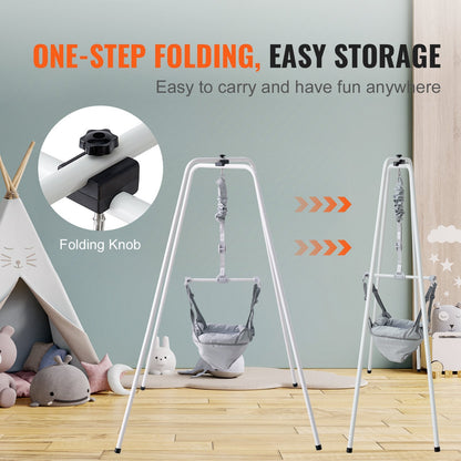 Baby Door Jumper & Bouncer with Stand - Max Load 16 kg, For 3+ Months
