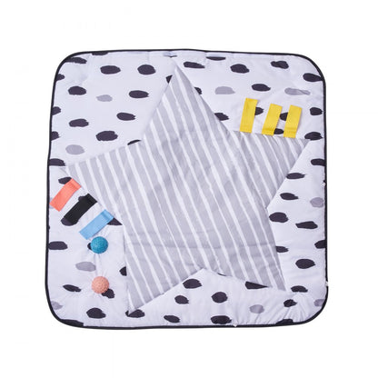 Buy Baby Play Gym Mat Tummy Time Activity Mat With 6 Sensory Toy 34 4 X 34 4 – Hamro Appliances
