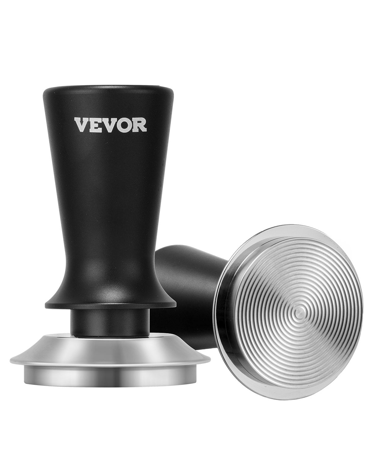 Stainless Steel Espresso Tamper with Spring, 53mm, Ergonomic & Non-Slip Grip