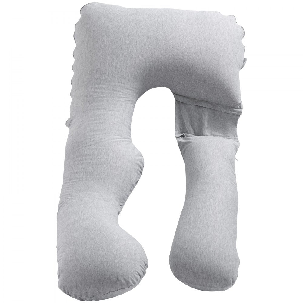 VEVOR Pregnancy Pillow U-Shaped Full Body Maternity Pillow Soft and Breathable