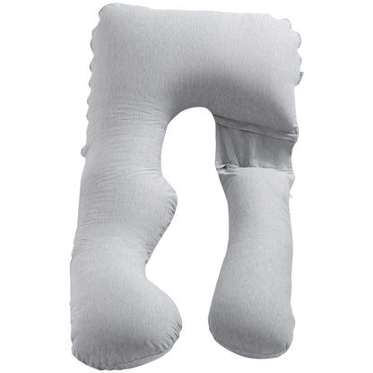 VEVOR Pregnancy Pillow U-Shaped Full Body Maternity Pillow Soft and Breathable