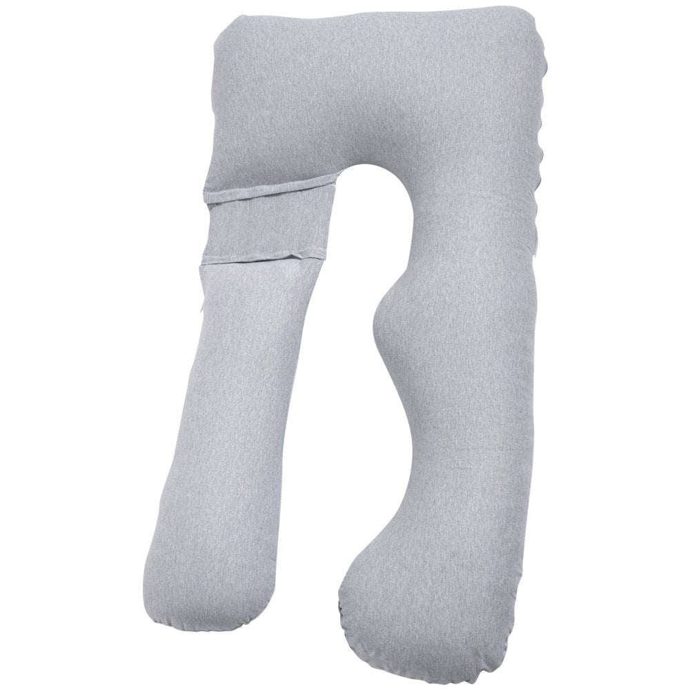 VEVOR Pregnancy Pillow U-Shaped Full Body Maternity Pillow Soft and Breathable