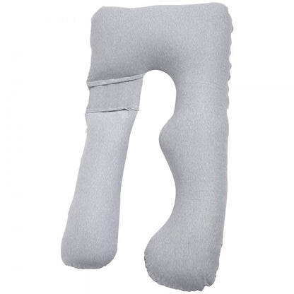 VEVOR Pregnancy Pillow U-Shaped Full Body Maternity Pillow Soft and Breathable