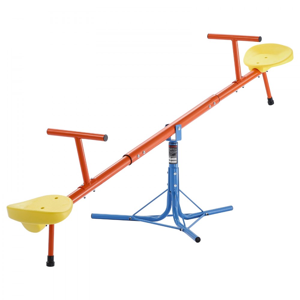 Kids Seesaw 45.4 kg Capacity 360 Degrees Rotating Teeter Totter Aged 3+