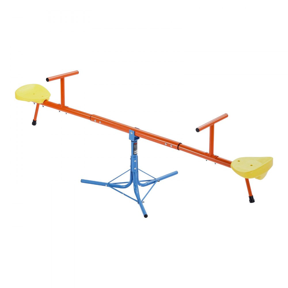 Kids Seesaw 45.4 kg Capacity 360 Degrees Rotating Teeter Totter Aged 3+