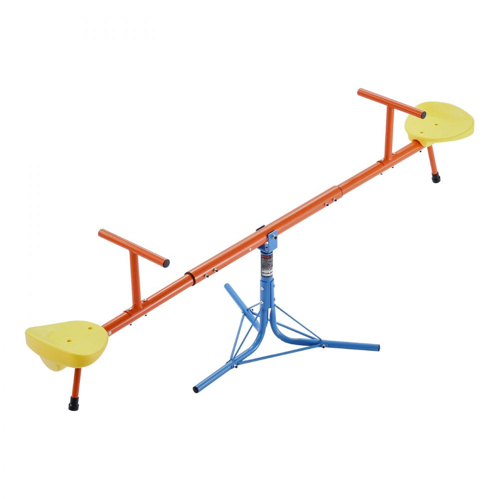 Kids Seesaw 45.4 kg Capacity 360 Degrees Rotating Teeter Totter Aged 3+