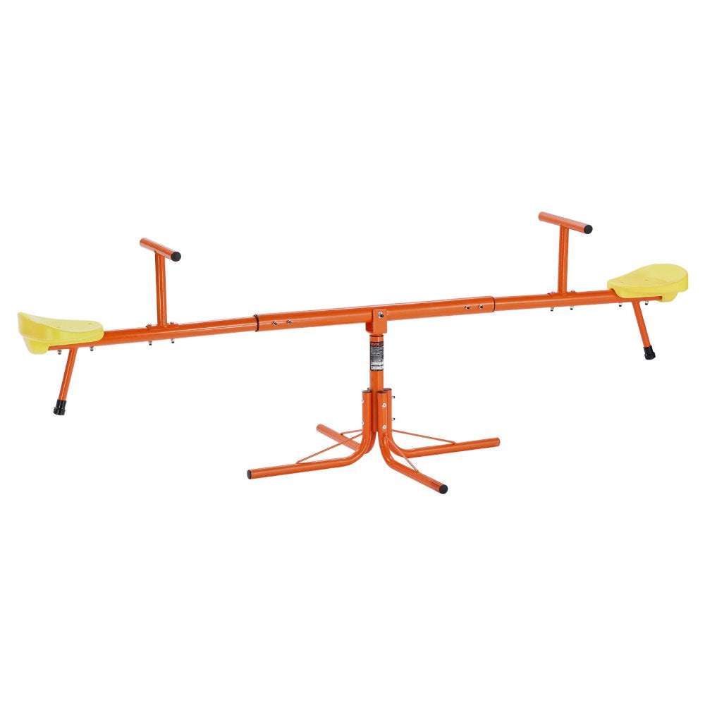 Kids Seesaw 45.4 kg Capacity Swiveling 360 Degrees Rotating Teeter Totter