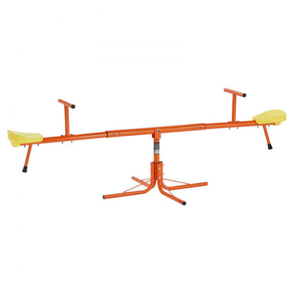Kids Seesaw 45.4 kg Capacity Swiveling 360 Degrees Rotating Teeter Totter