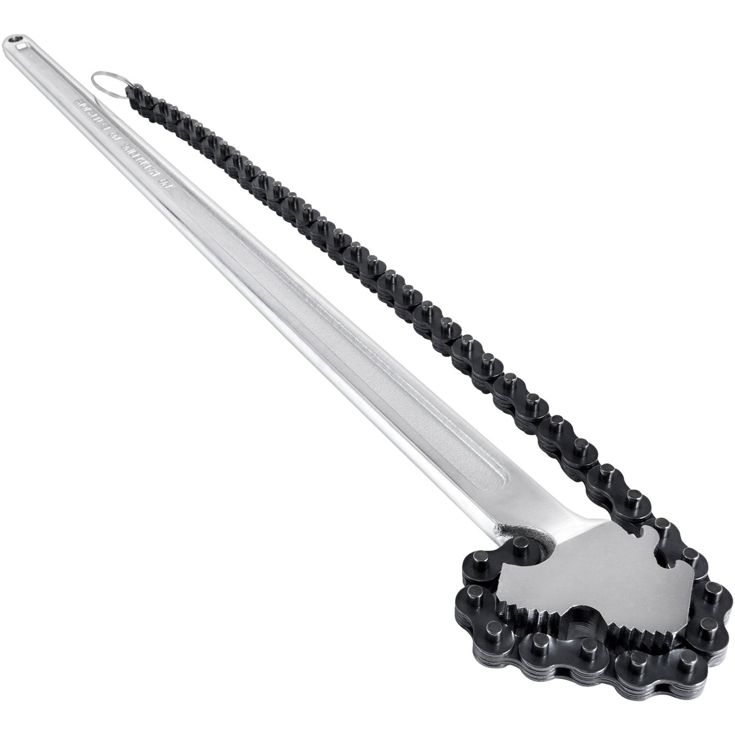 VEVOR 24inch Chain Wrench Carbon Steel Chain Pipe Wrench Heavy Duty 6.7inch Diameter