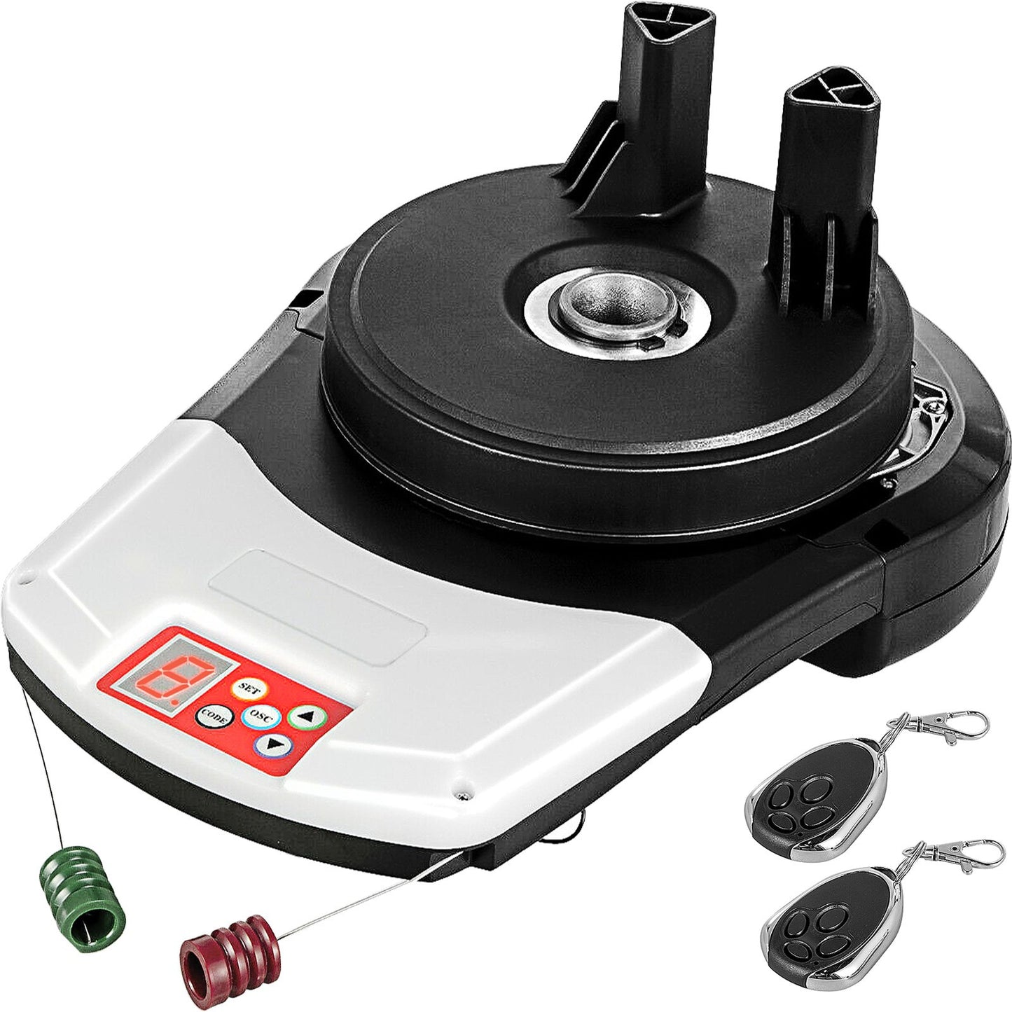 VEVOR Garage Roller Door Opener, 800 N Lift Force 164 ft Remote Control, 220V Electric