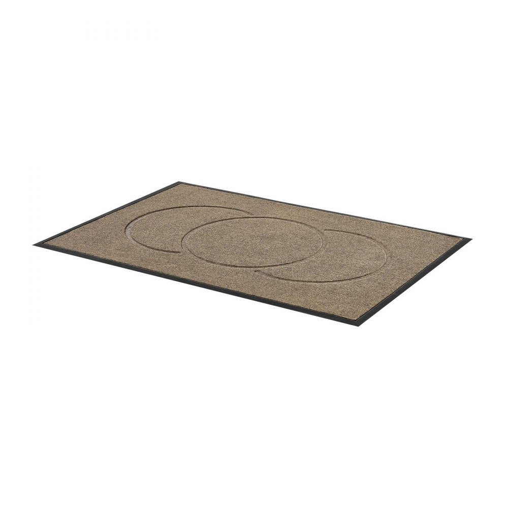 Front Door Mat, 1194 x 813 mm Commercial Floor Mat for Indoor and Outdoor, Modern Stylish Carpet with TPE Backing, Heavy