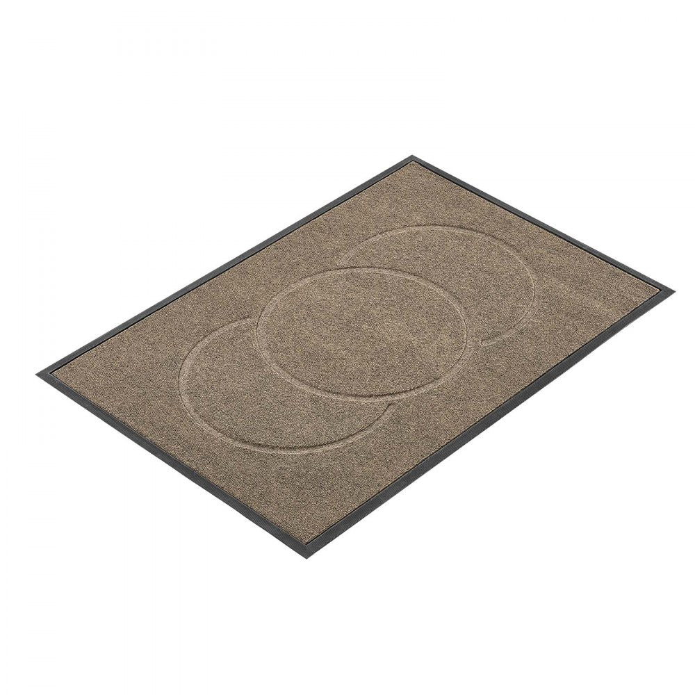 Front Door Mat, 1194 x 813 mm Commercial Floor Mat for Indoor and Outdoor, Modern Stylish Carpet with TPE Backing, Heavy