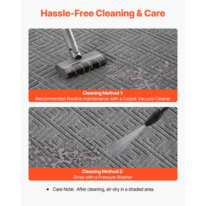 Front Door Mat, 1562 x 914 mm Commercial Floor Mat for Indoor and Outdoor, Modern Stylish Carpet with TPE Backing, Heavy