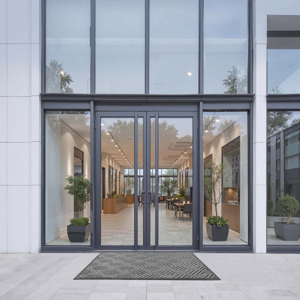 Front Door Mat, 1562 x 914 mm Commercial Floor Mat for Indoor and Outdoor, Modern Stylish Carpet with TPE Backing, Heavy
