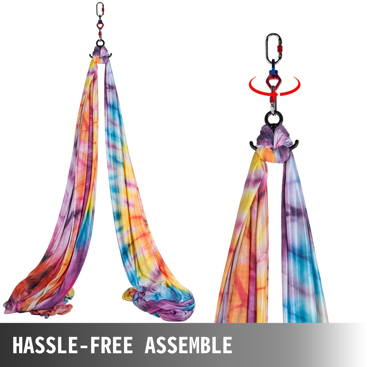10m Aerial Yoga Swing Kit: Acrobatic Hammock for Indoor & Outdoor Use