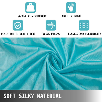 Aerial Silks Yoga Swing Kit - 10m Hammock for Indoor/Outdoor Dance & Fitness