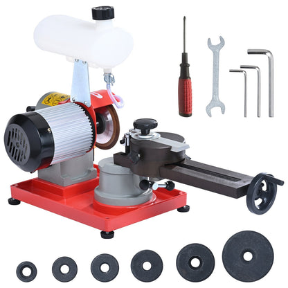 Electric Saw Blade Sharpener Grinder 370W, 3600RPM, Water-Cooled, 0.13m Wheel