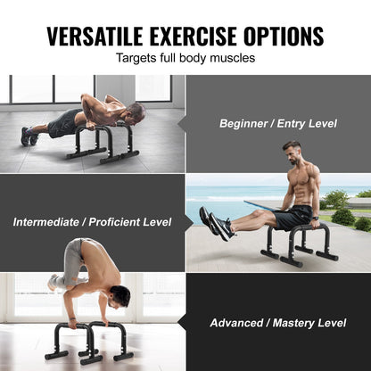 Heavy Duty Dip Stand Station, 227 kg Capacity, for Home Gym & Outdoor Fitness