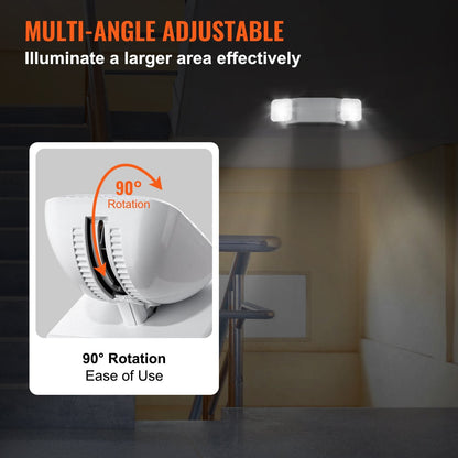 24-Pack Commercial LED Exit Lights with Backup Battery, 3-Hour Emergency Use