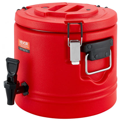 VEVOR Insulated Beverage Dispenser for Hot and Cold Drinks 2.2 Gal/8L Cooler Jug