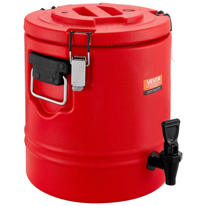 VEVOR Insulated Beverage Dispenser for Hot & Cold Drinks 3 Gal/11.4L Cooler Jug