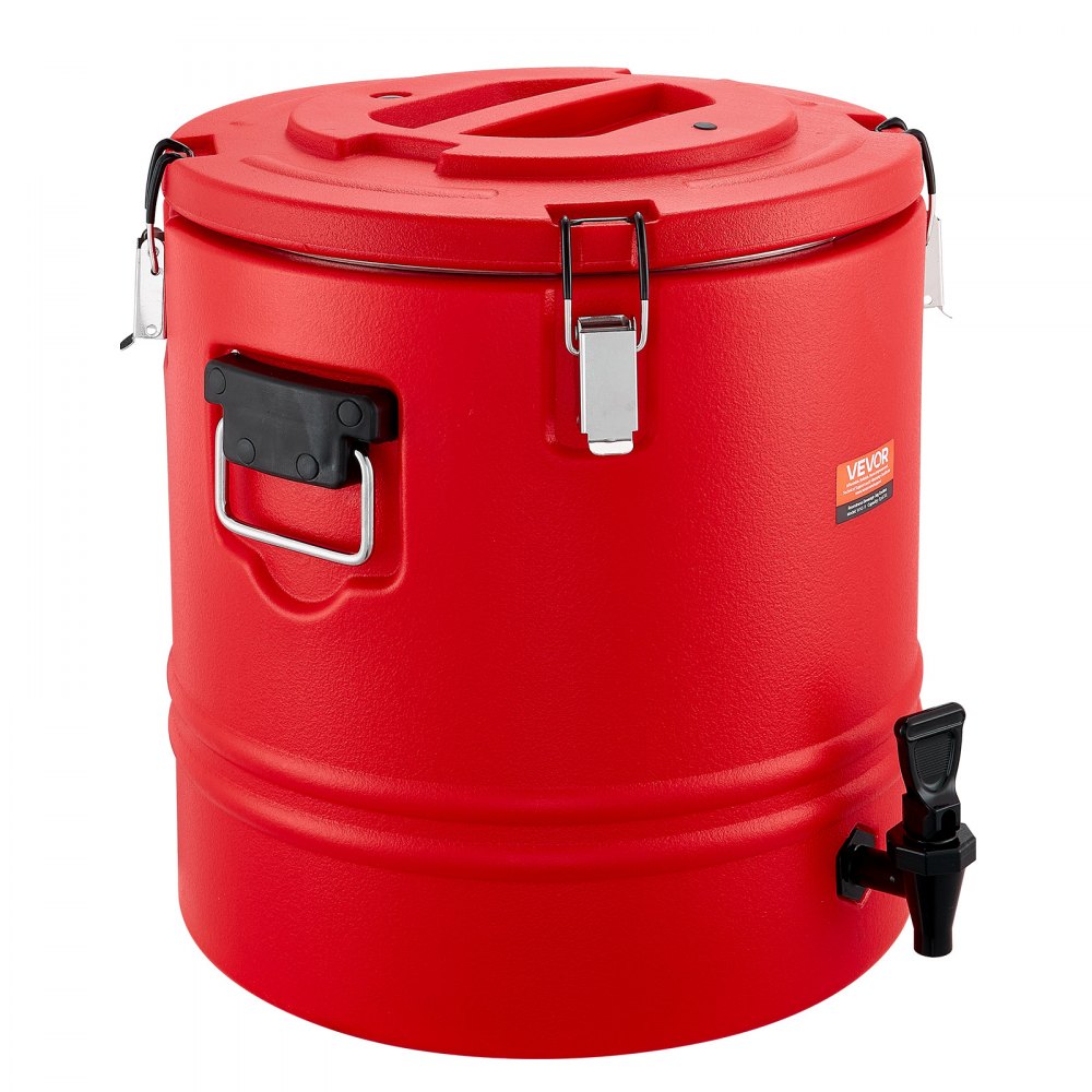VEVOR Insulated Beverage Dispenser for Hot and Cold Drinks 8 Gal/30L Cooler Jug
