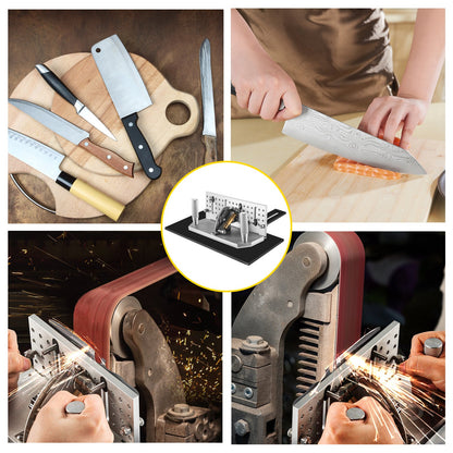 VEVOR Belt Grinder Knife Jig, 9-4/5\'\' Long Sharpening Locator, 85°~ 115°Adjustable