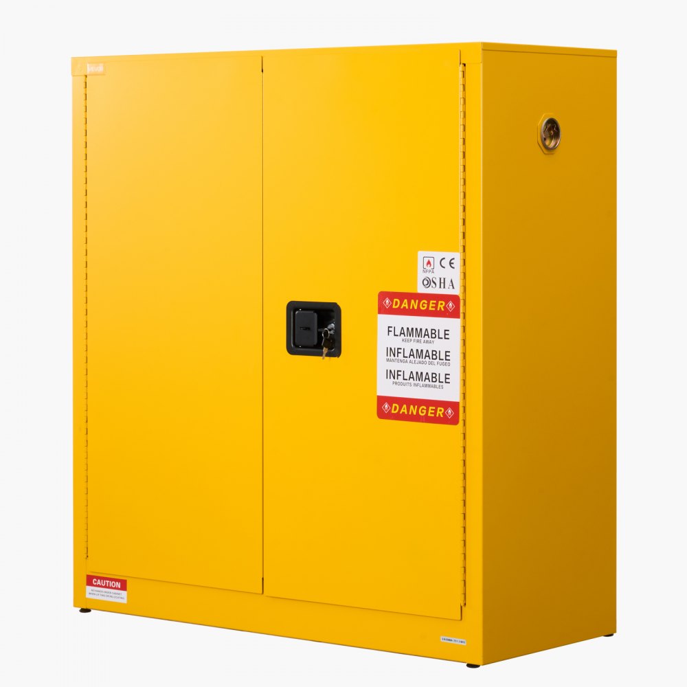 29Gal Flammable Storage Cabinet with Adjustable Shelf for Flammable Liquid