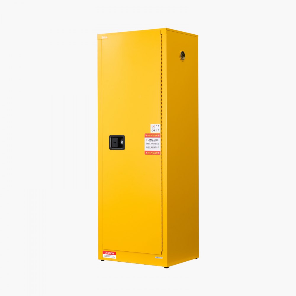 23Gal Flammable Storage Cabinet with Adjustable Shelf for Flammable Liquid