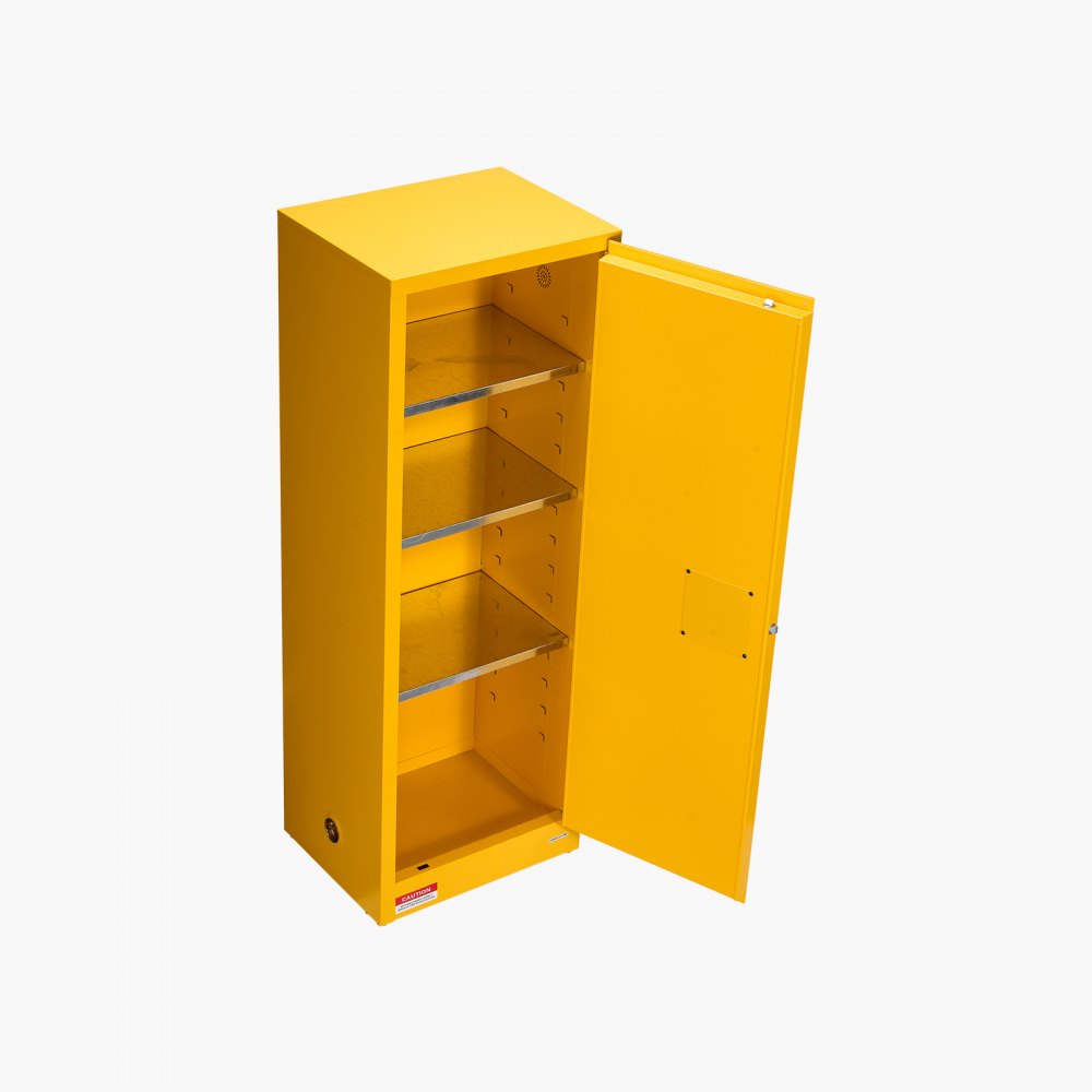 23Gal Flammable Storage Cabinet with Adjustable Shelf for Flammable Liquid
