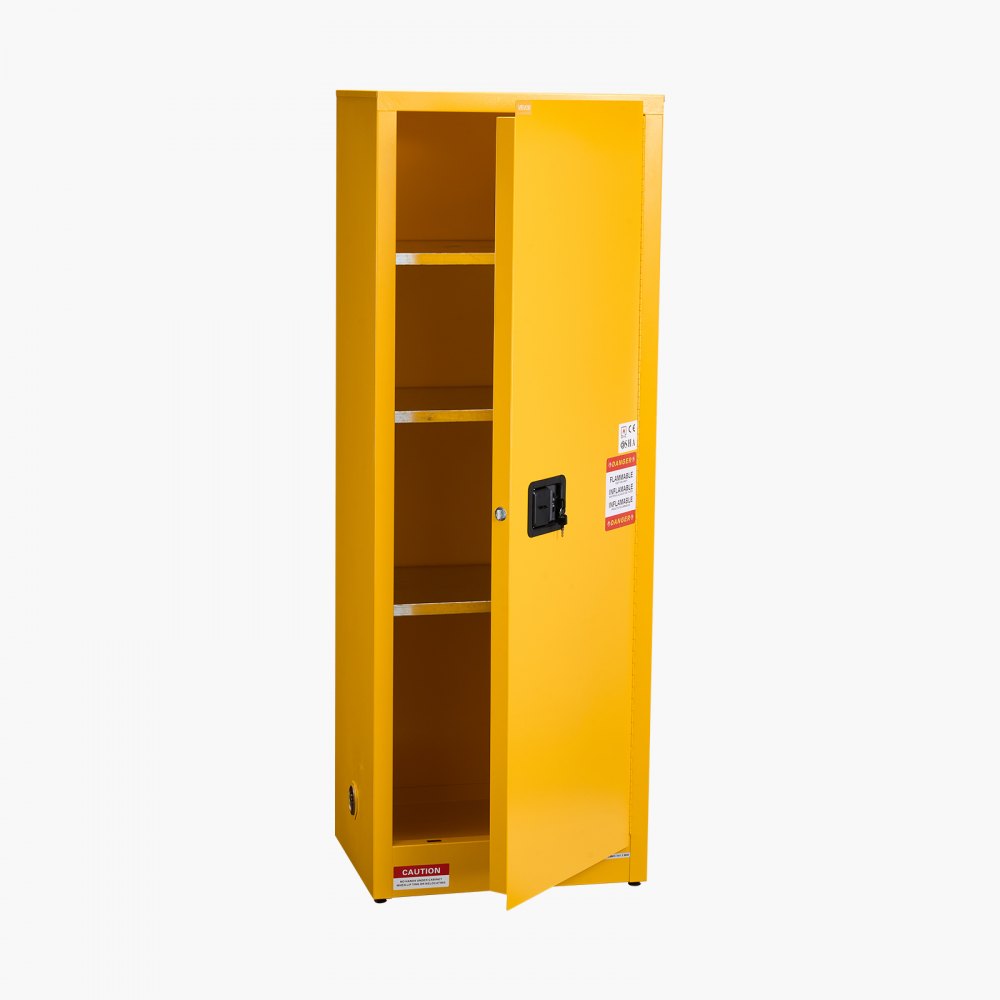 23Gal Flammable Storage Cabinet with Adjustable Shelf for Flammable Liquid