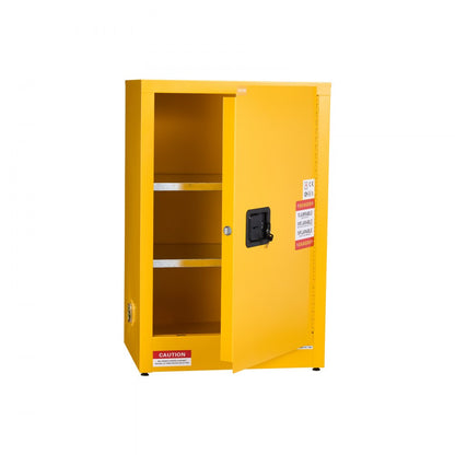 13Gal Flammable Storage Cabinet with Adjustable Shelf for Flammable Liquid
