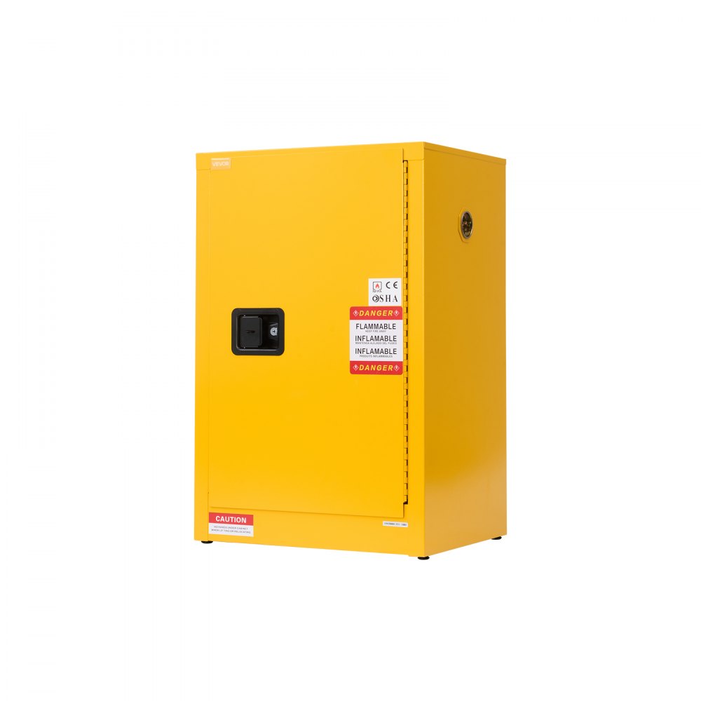 13Gal Flammable Storage Cabinet with Adjustable Shelf for Flammable Liquid