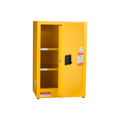 13Gal Flammable Storage Cabinet with Adjustable Shelf for Flammable Liquid