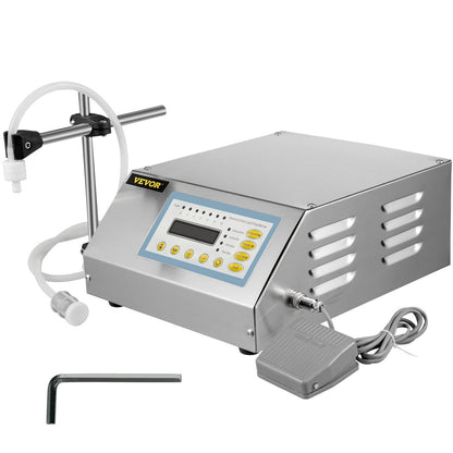 Automatic Digital Liquid Filling Machine, 5 to 3.5L Capacity, Stainless Steel