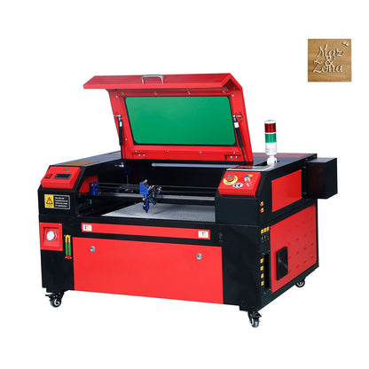 60W CO2 Laser Engraver with 0.4x0.6 m Workbed for Versatile Material Use