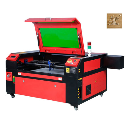80W CO2 Laser Engraver with 0.5x0.7 Meter Work Area and Digital Control Panel
