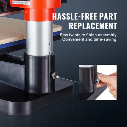 6-in-1 Heat Press Machine for T-Shirt, Plate, and Mug Sublimation Transfers