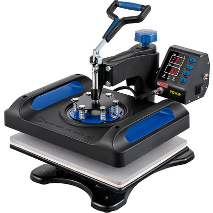 VEVOR Heat Press Machine Sublimation Heat Transfer Machine 12"x15"for T-shirt