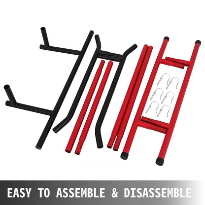 Adjustable Power Tower Pull-Up & Dip Station for Home Fitness, 100 kg Capacity