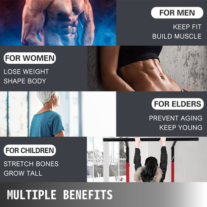 Adjustable Power Tower Pull-Up & Dip Station for Home Fitness, 100 kg Capacity