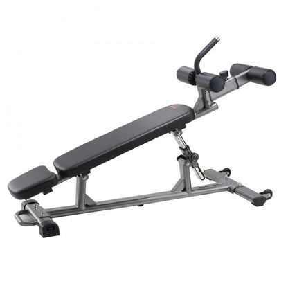 Sit Up Bench, Decline Ab Bench with Reverse Crunch Handle, with 4 Adjustable Height Settings, Heavy Duty Steel, 454 kg C